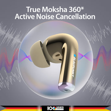 BTW300 Moksha Turbopods TRUE ANC Wireless Earbuds (Gold)