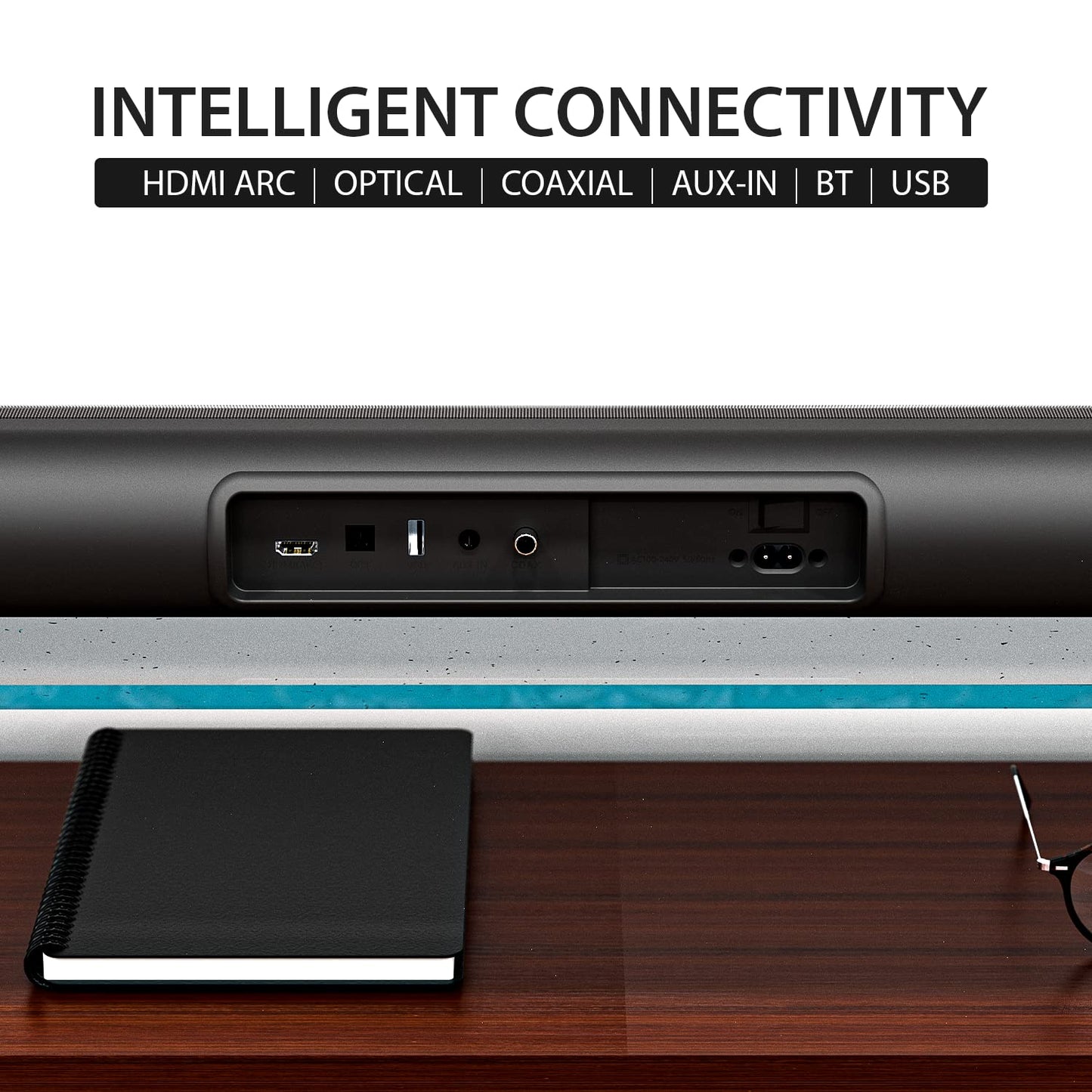 SBWL100 Dolby Audio Soundbar with 8 INCH Wireless Subwoofer