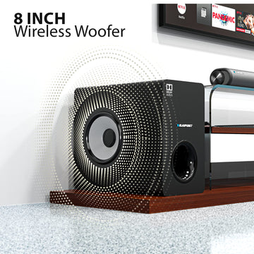 SBWL100 Dolby Audio Soundbar with 8 INCH Wireless Subwoofer
