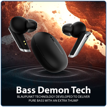 BTW300 True Wireless ENC Earbuds Refurbished Black