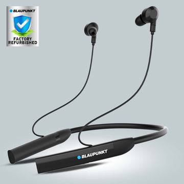 BE100 Xtreme Neckband with Ultra-Long Playtime Refurbished (Black)
