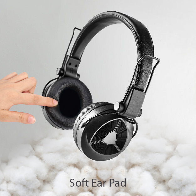 BH01 Bluetooth Wireless Headphone (Black)