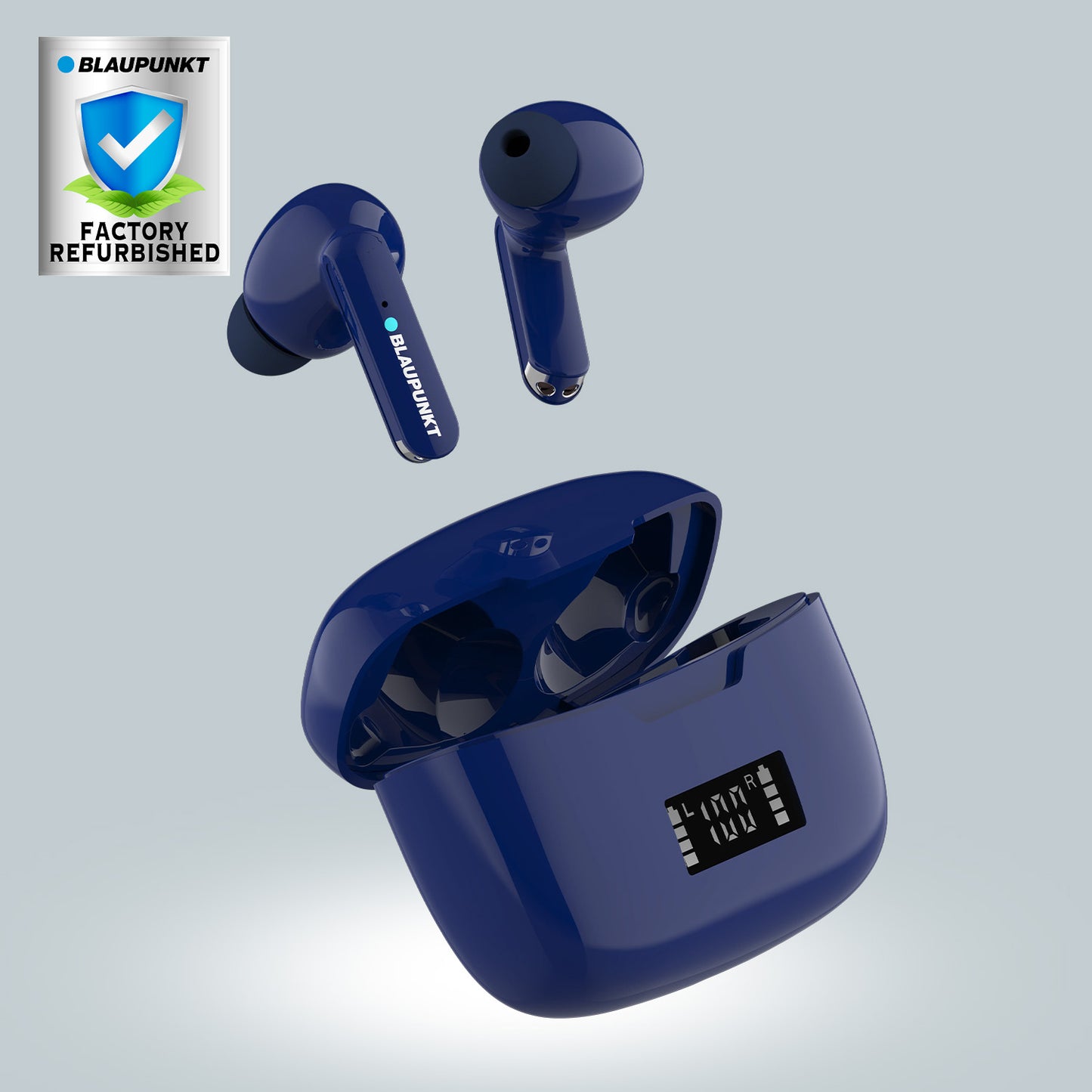 BTW10S TWS with LED Indicator Refurbished (Blue)