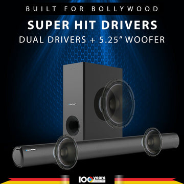 Soundbar with subwoofer