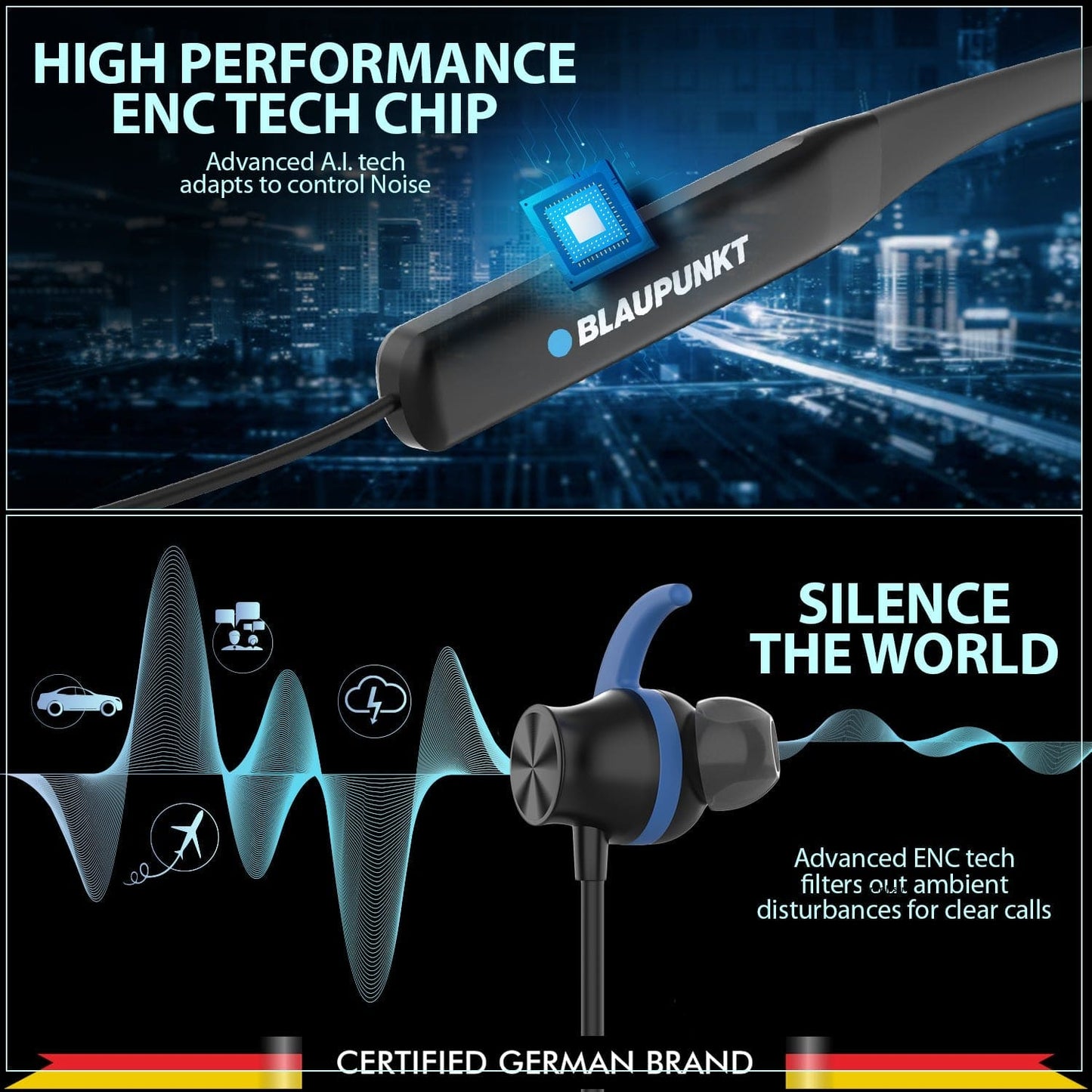 Bluetooth Neckbands Earphones