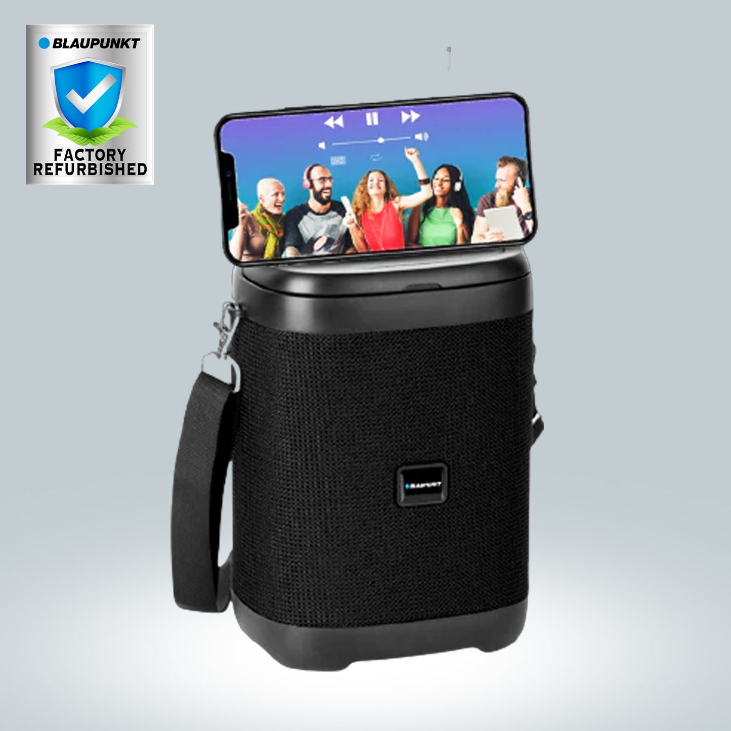 PS10 Wireless Bluetooth Party Speaker Refurbished (Black)
