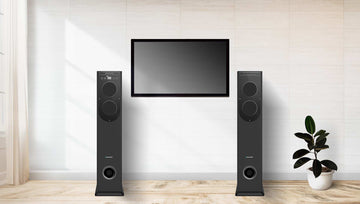 TS100 DOLBY Bluetooth 200W Tower Speakers Black