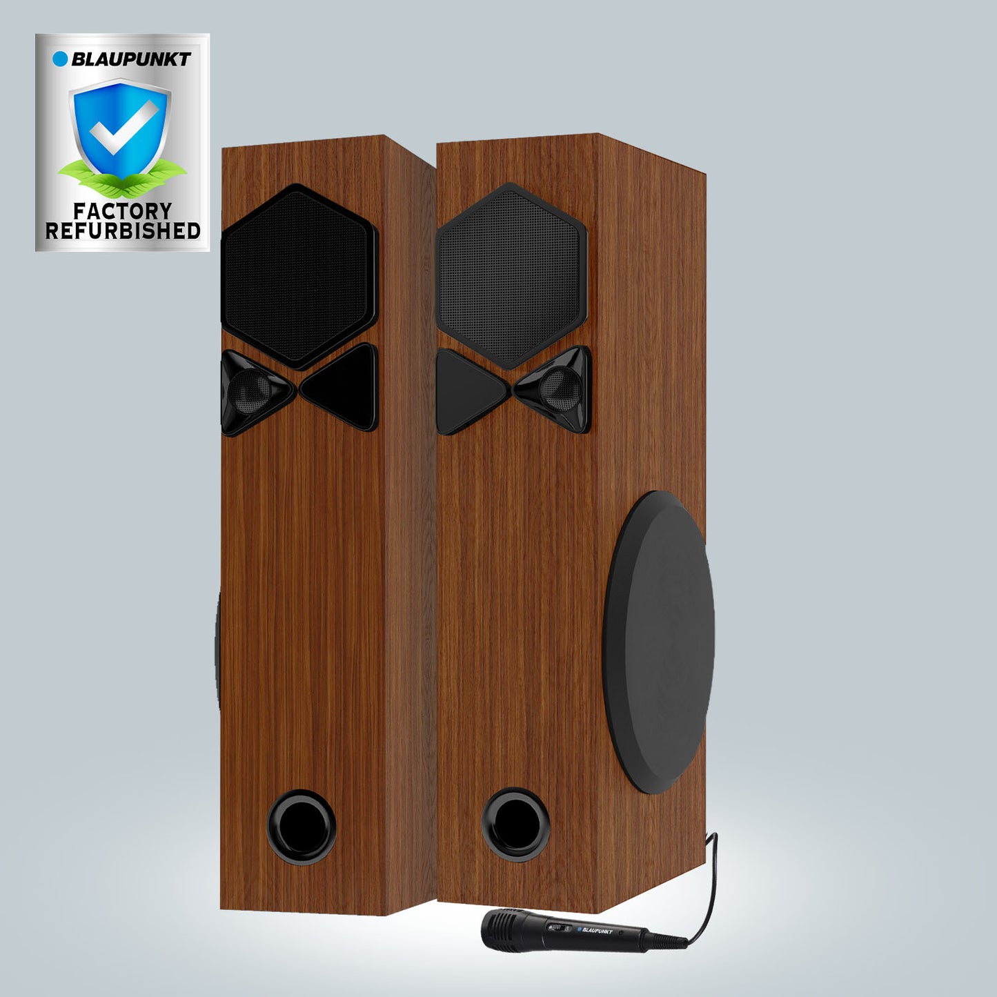 ROCK & ROLL TSP Tower Speakers Refurbished Brown