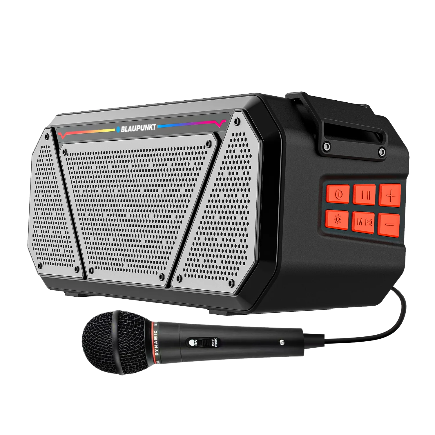 Atomik BB25 Wireless Bluetooth Boombox Party Speaker 35W
