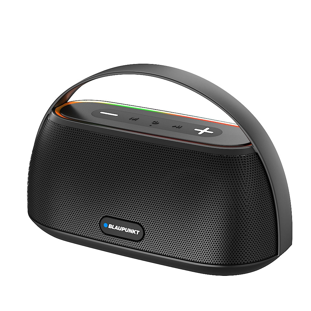 Atomik Grab 20W Portable Boombox Party Speaker (Black)