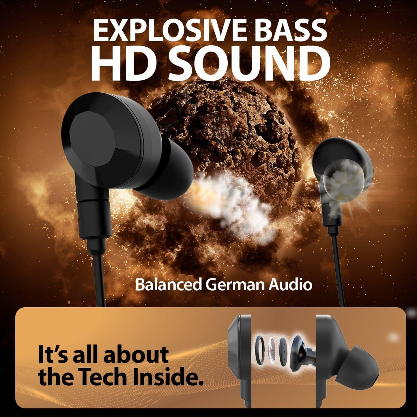 Bluetooth earphones