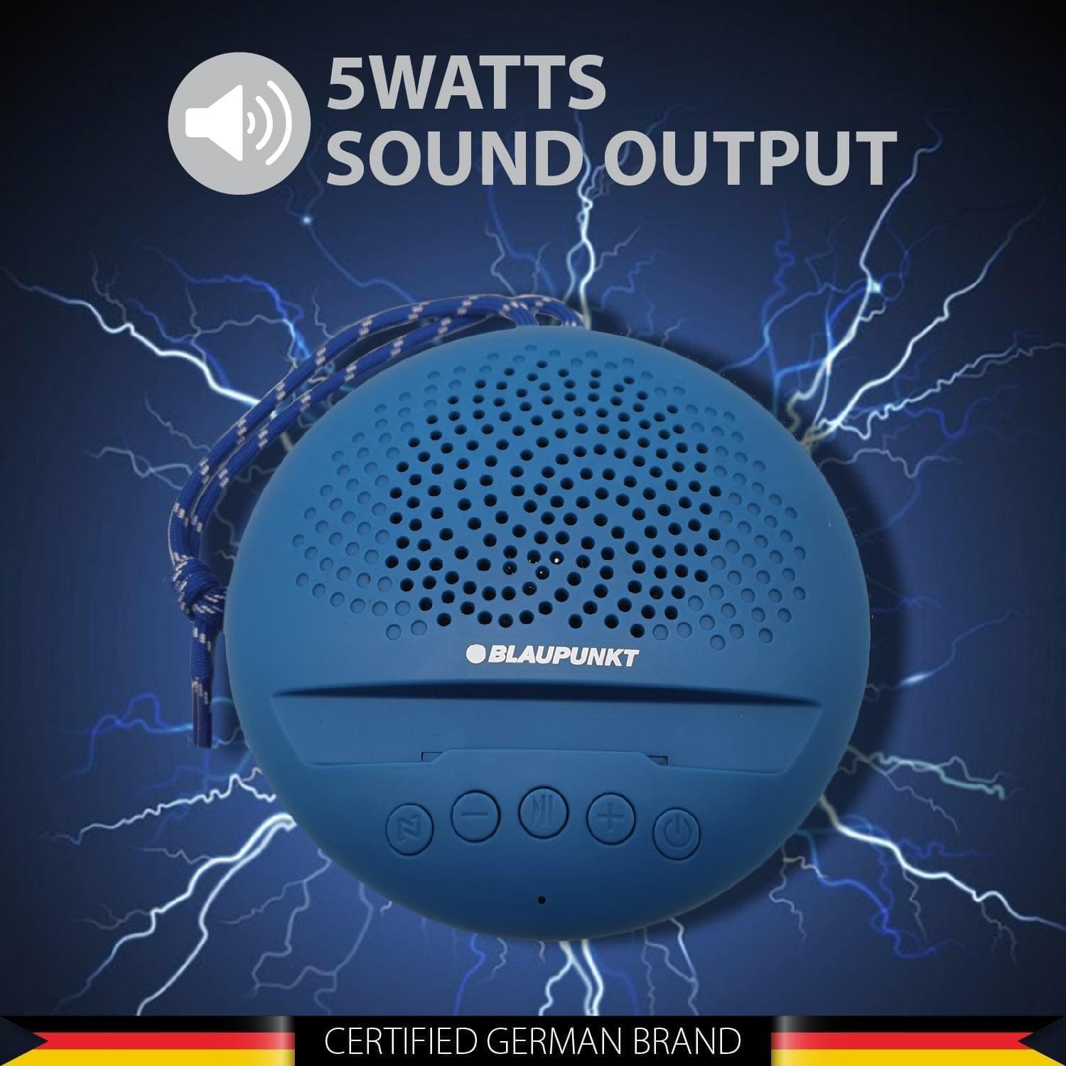 BT02 Best wireless Bluetooth speaker (BL) - Blaupunkt India