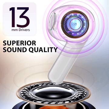 BTW100 Khrome True Wireless Bluetooth Earbuds (WH) - Blaupunkt India