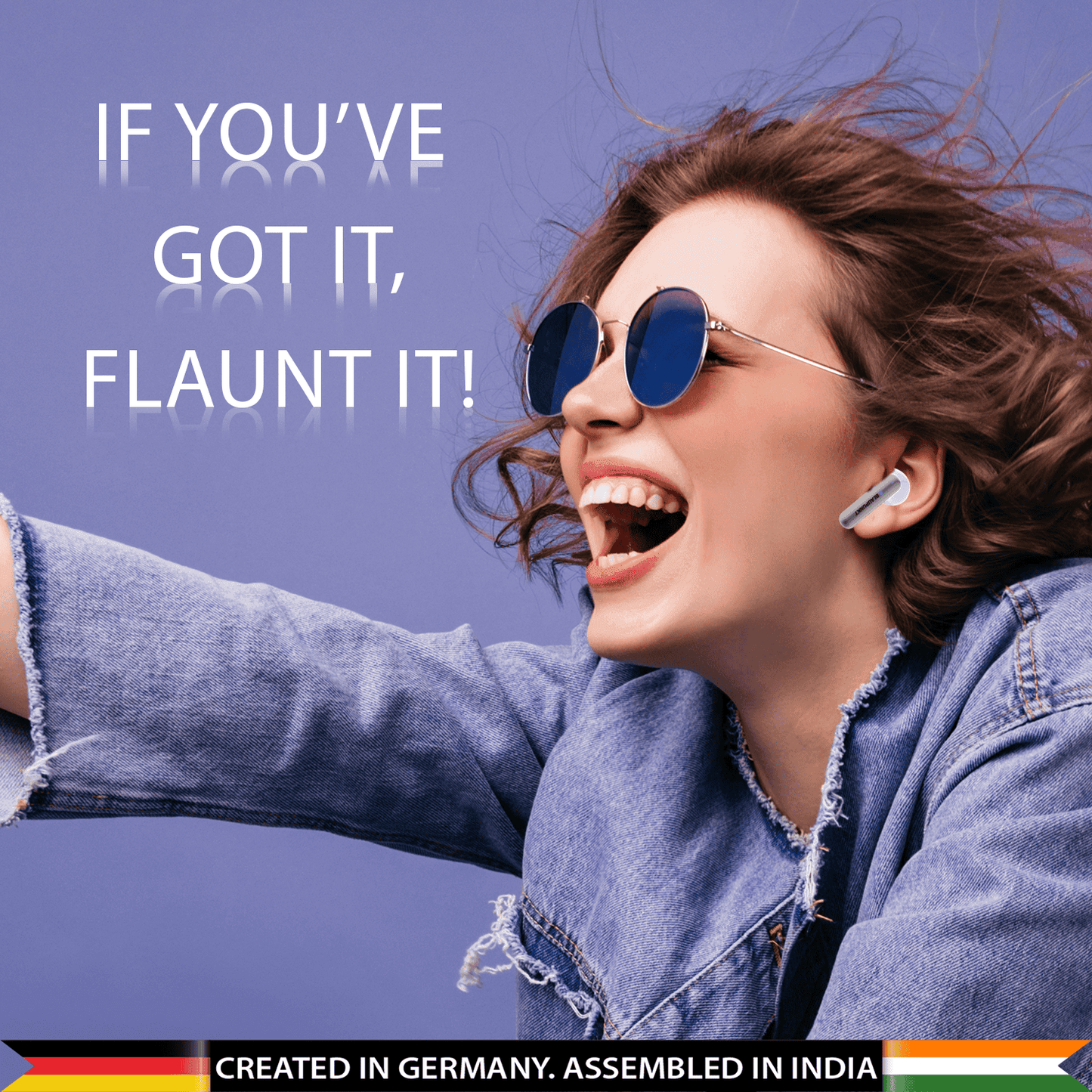 BTW100 Khrome True Wireless Bluetooth Earbuds (WH) - Blaupunkt India
