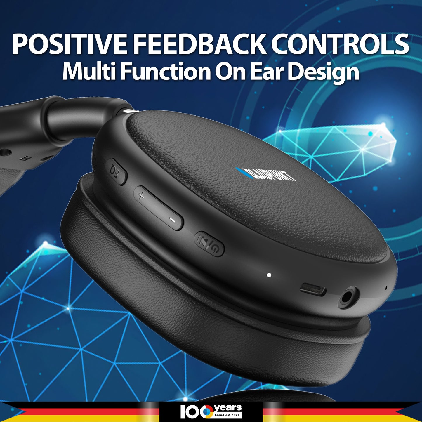 Blaupunkt BH31 AUDIOX – Premium Wireless Headphones