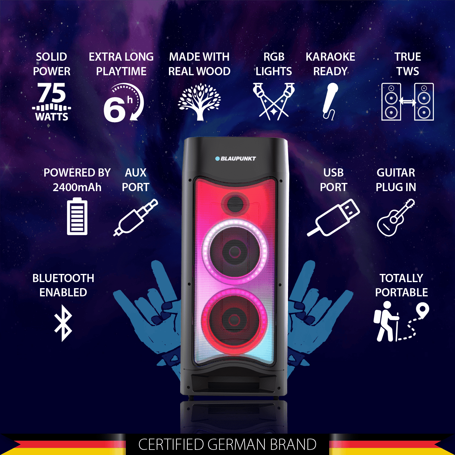 best party speaker