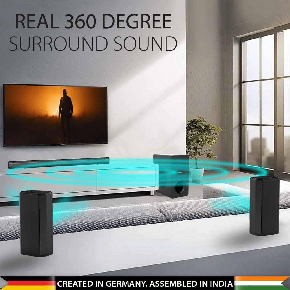 SBW550 5.1 300W Home Theater Soundbar - Blaupunkt India