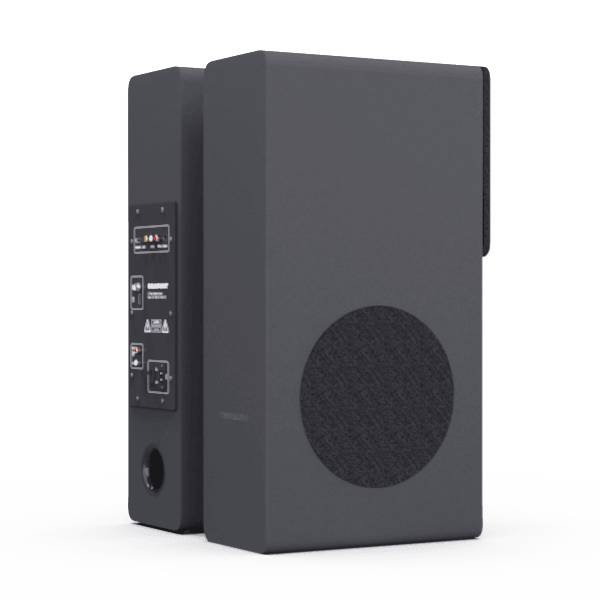 Tower speaker with subwoofer