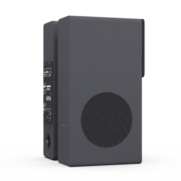 Tower speaker with subwoofer