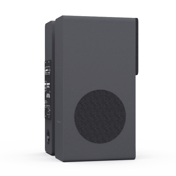 Tower speaker with subwoofer