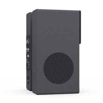 Tower speaker with subwoofer