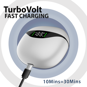 BTW20 TWS with LED Indicator Refurbished (White)