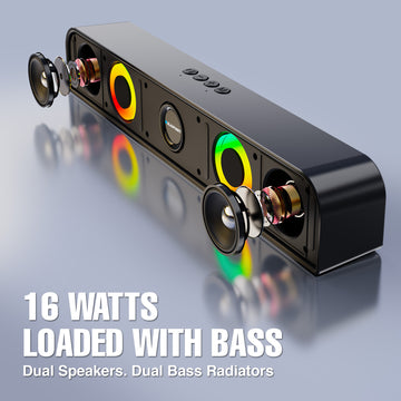 SBA10 KOLORS Wireless Bluetooth Soundbar