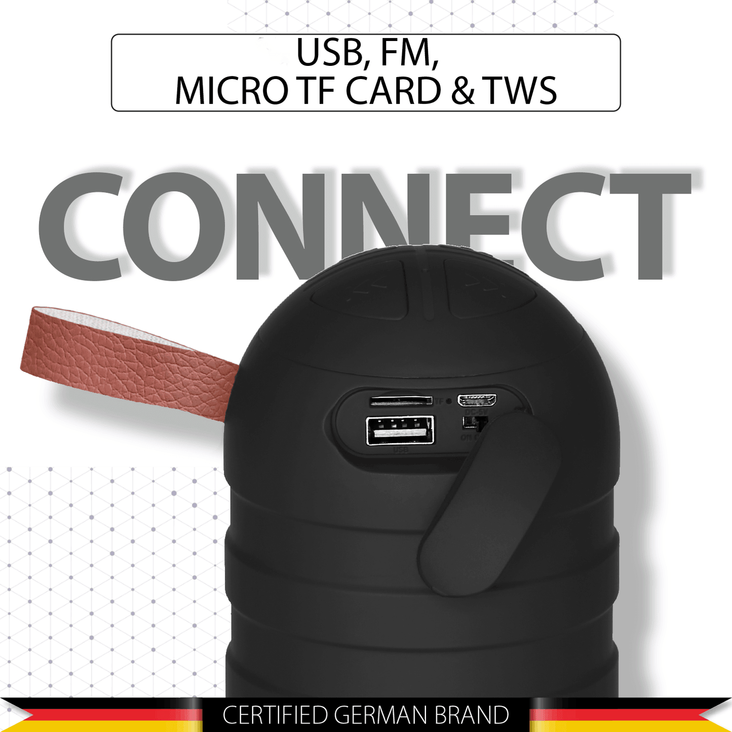 BT05 Wireless Bluetooth Speaker (BK) - Blaupunkt India