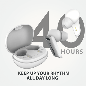 Blaupunkt Newly Launched BTW300 White Earbuds