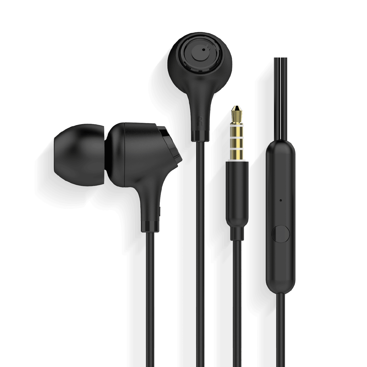 EM-01 Wired Earphone | Color Black