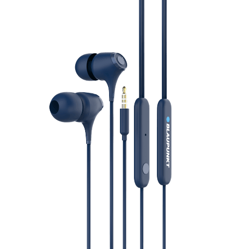 EM-01 Wired Earphone Black | Blaupunkt
