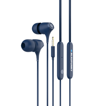 EM-01 Wired Earphone Black | Blaupunkt