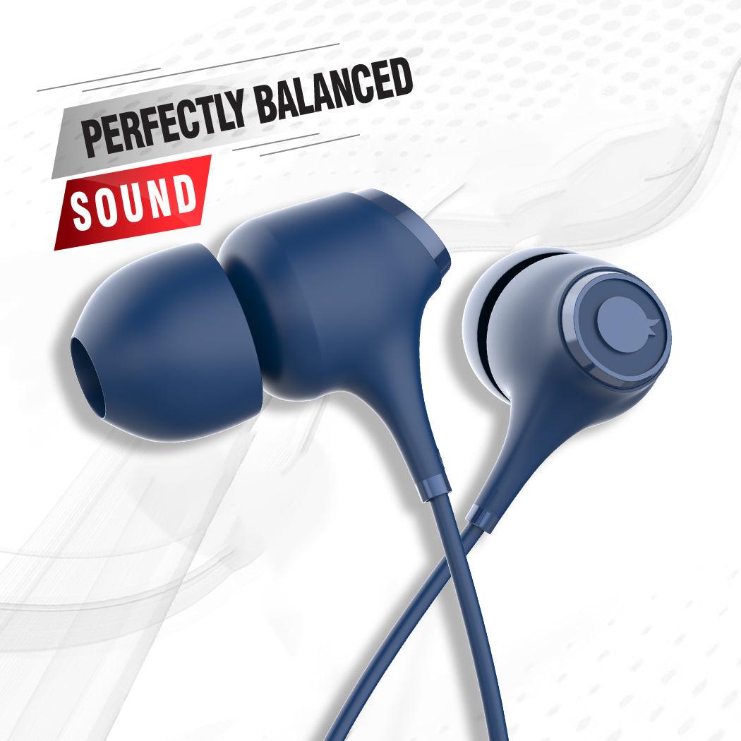 Blaupunkt EM-01 Wired Earphone Black | Blaupunkt
