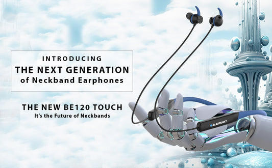 Touch the Future with the BE120 Touch ENC. This neckband is generations ahead.