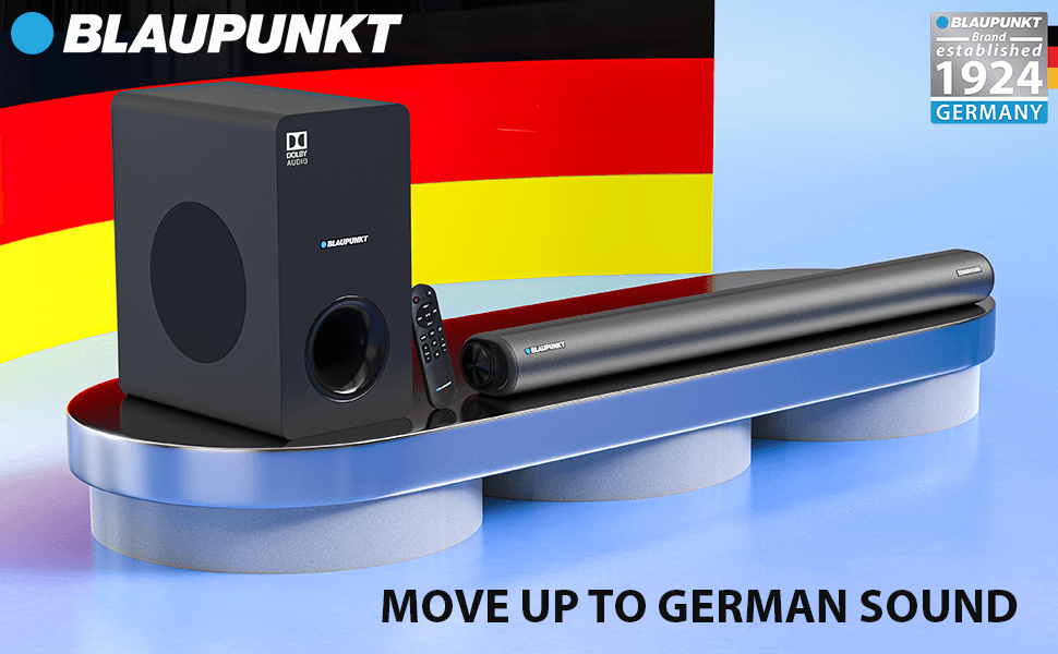 Looking for Dolby Audio Soundbar? Get Blaupunkt soundbar Blaupunkt India