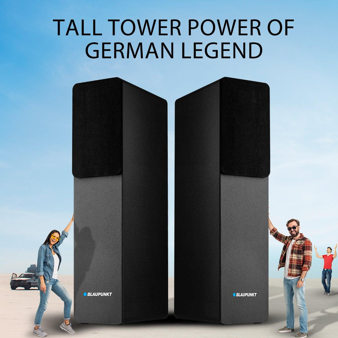 Your level of entertainment just got higher. Presenting the new Blaupunkt TS120 Tower Speaker. - Blaupunkt India