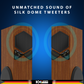 ROCK & ROLL TSP Tower Speakers Refurbished Brown