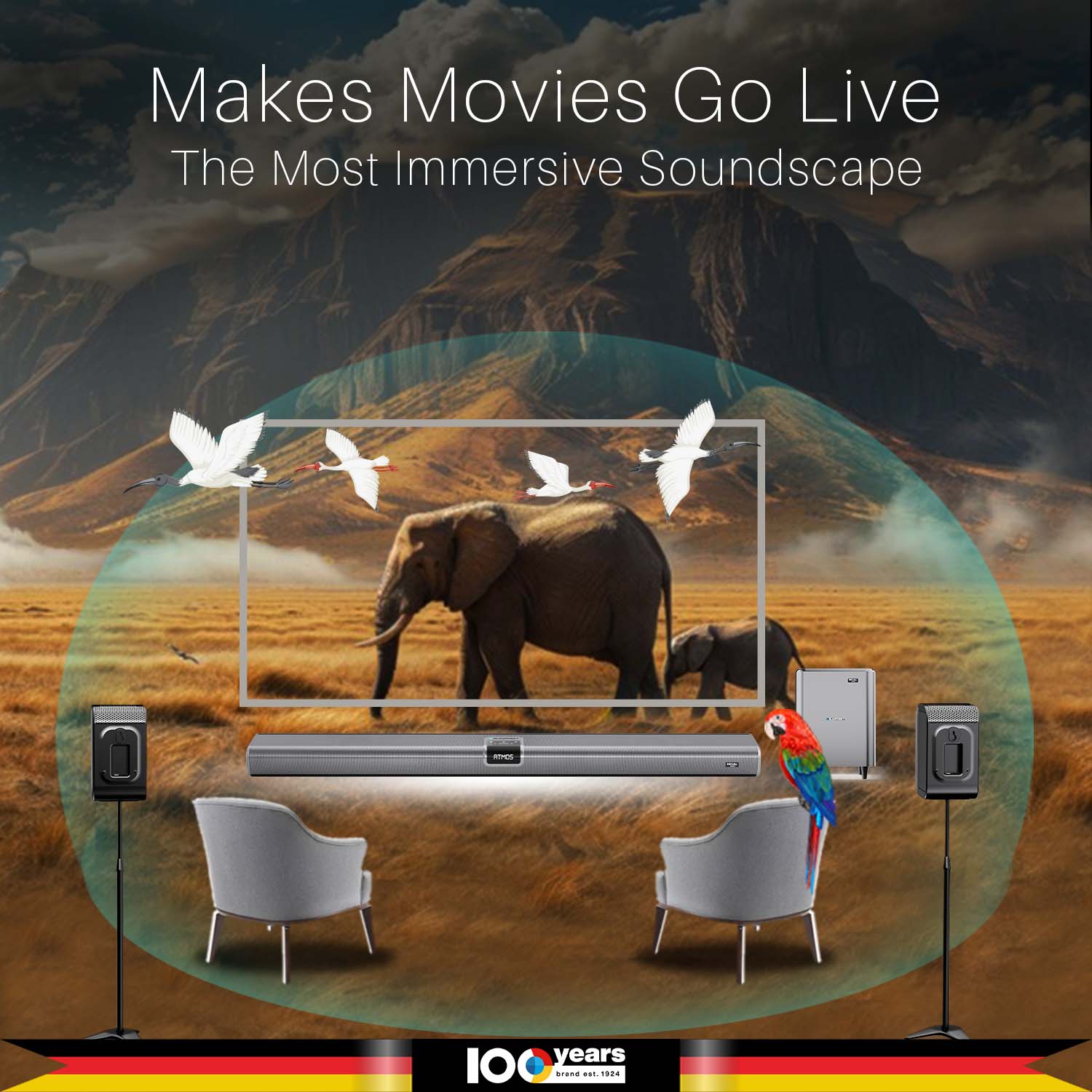 SBW600 Xceed Emperor 12.1.4 DOLBY ATMOS HOME THEATRE