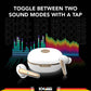 BTW300 Xtreme Moksha Maxbuds TRUE ANC Wireless Earbuds (White)