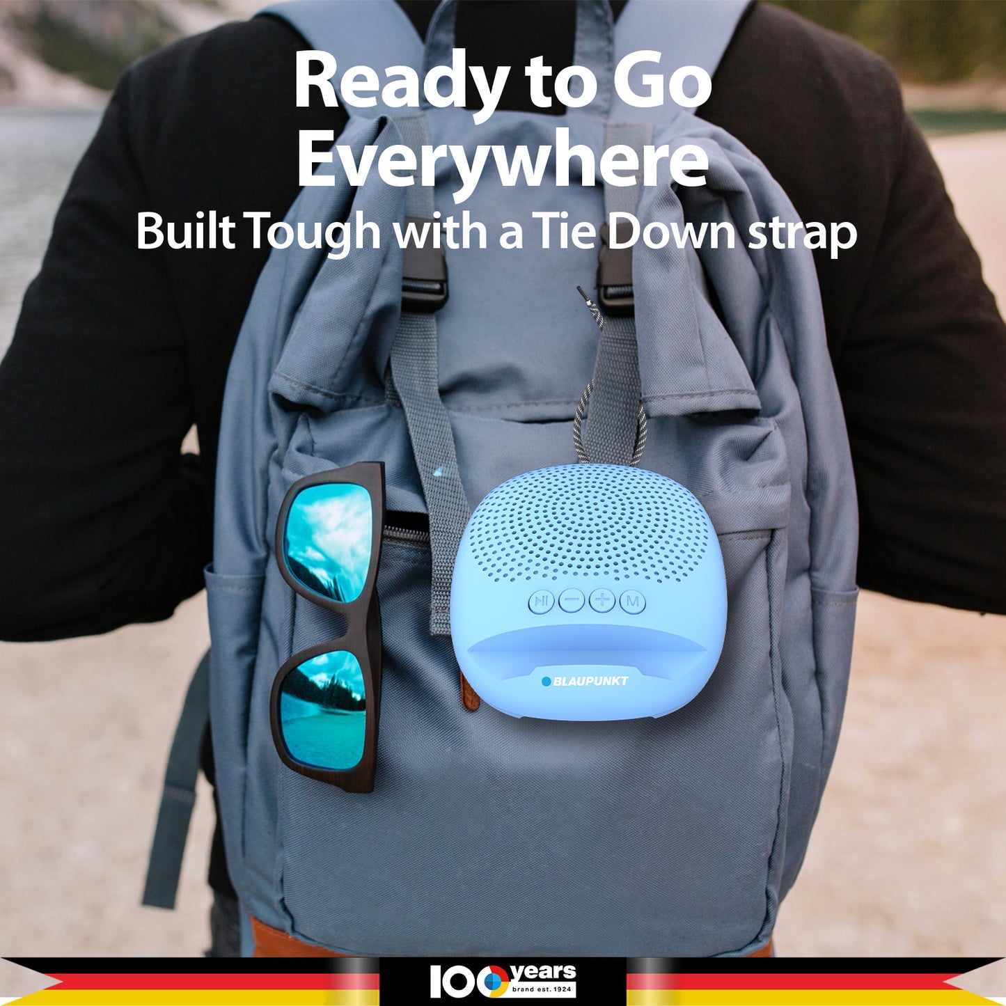 BT03.5 Portable Pocket Friendly Bluetooth Speaker (Blue)
