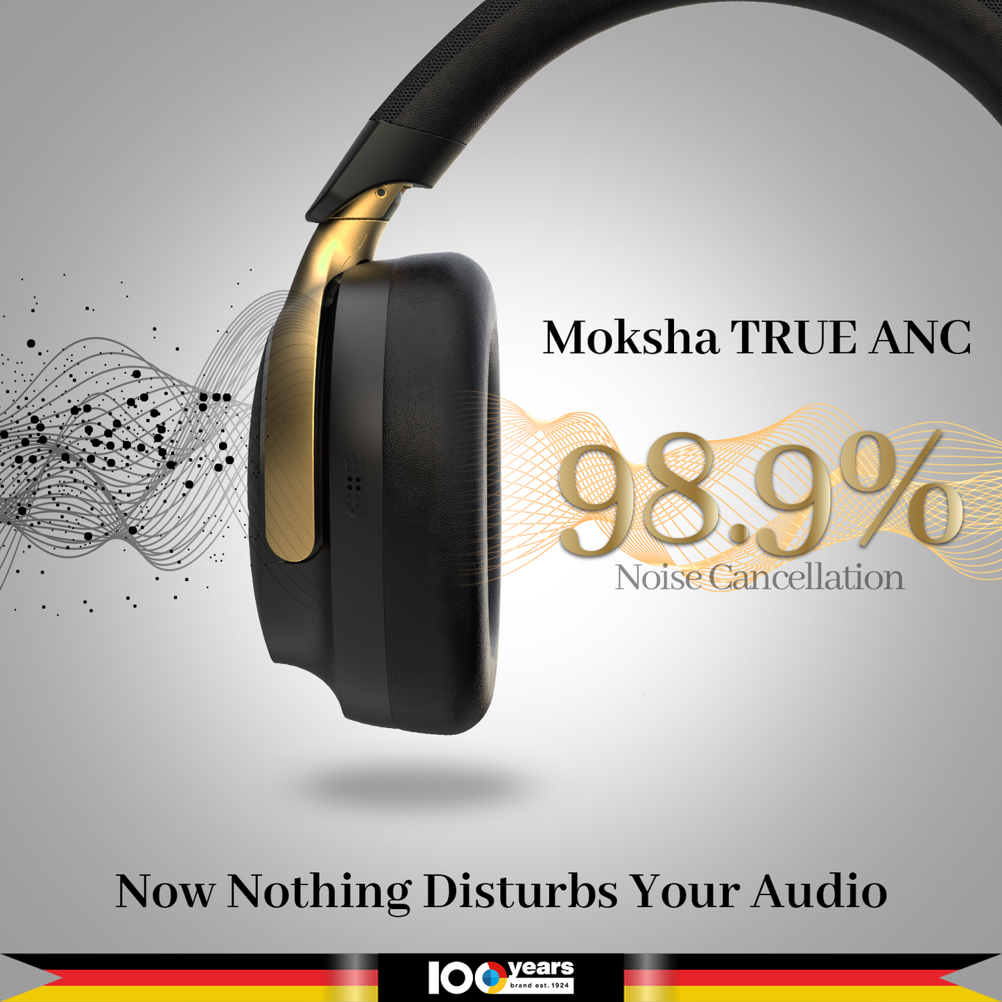 BH71 Moksha India’s 1st Hybrid ANC Gyro Head Tracking Headphone with 360° Spatial Audio