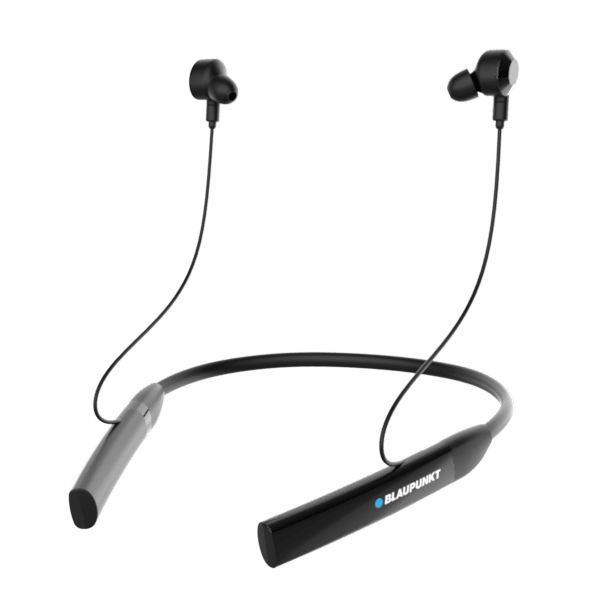 BE200 Wireless Bluetooth Neckband (Black) - Blaupunkt India