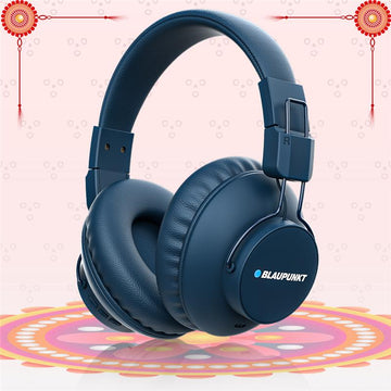 BH41  Bluetooth Wireless Over-Ear Headphone (Blue)