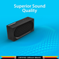 BT-52 12W Portable Bluetooth Speaker (Black)