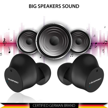BTW25 Truly Wireless Earbuds Refurbished (Black)