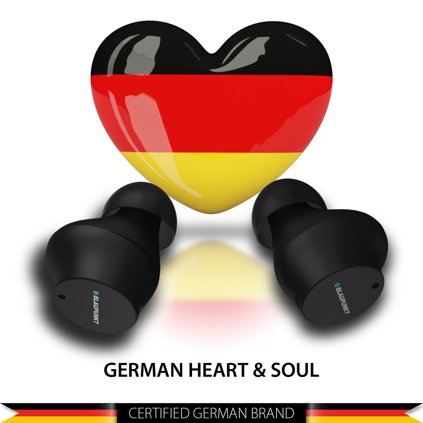 BTW25 Truly Wireless Earbuds Refurbished (Black)