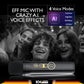 Atomik Kolors Boombox Portable Party Speaker (Black)