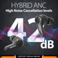 BTW300 Platinum Hybrid ANC Moksha Earbuds