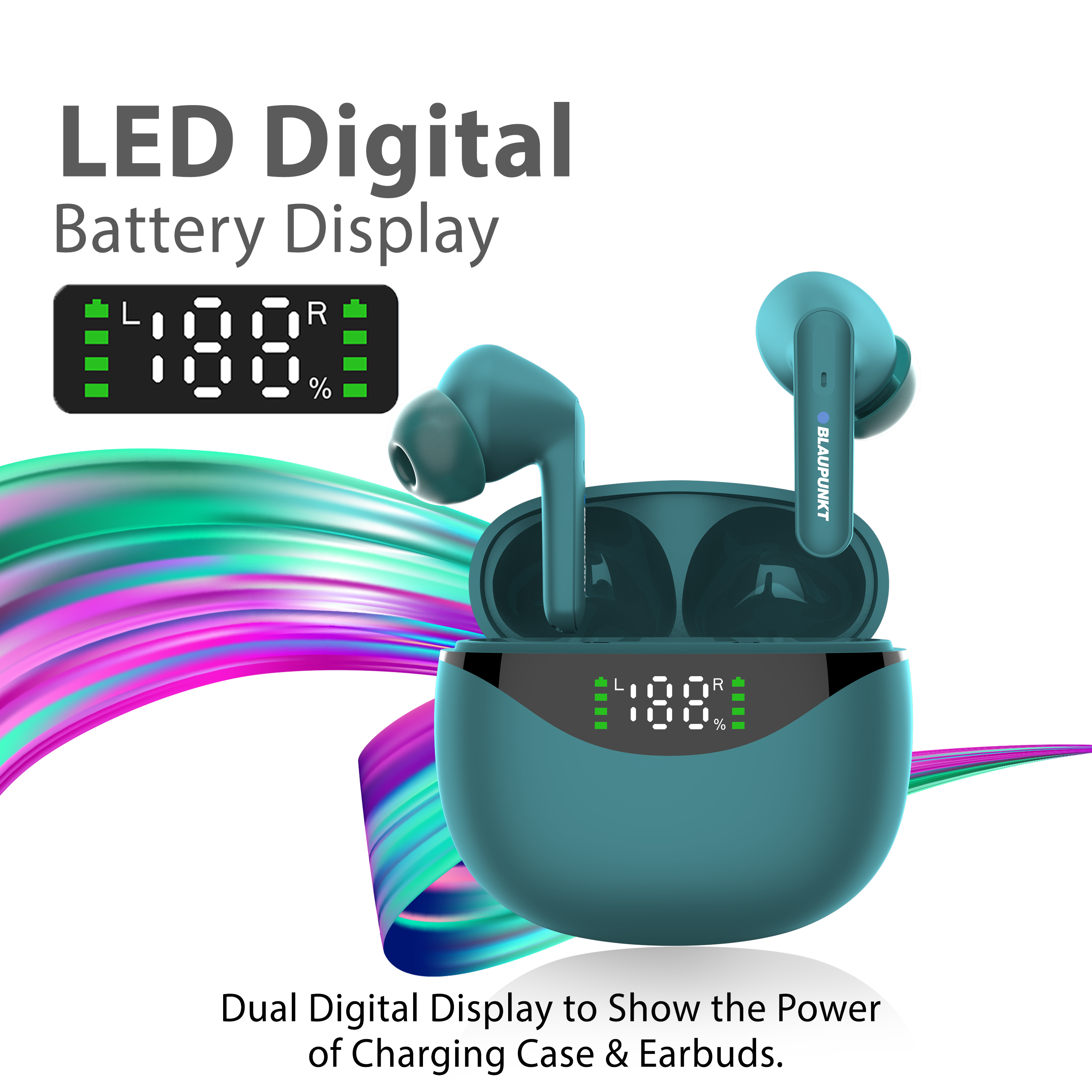 BTW20 TWS with LED Indicator (Green)