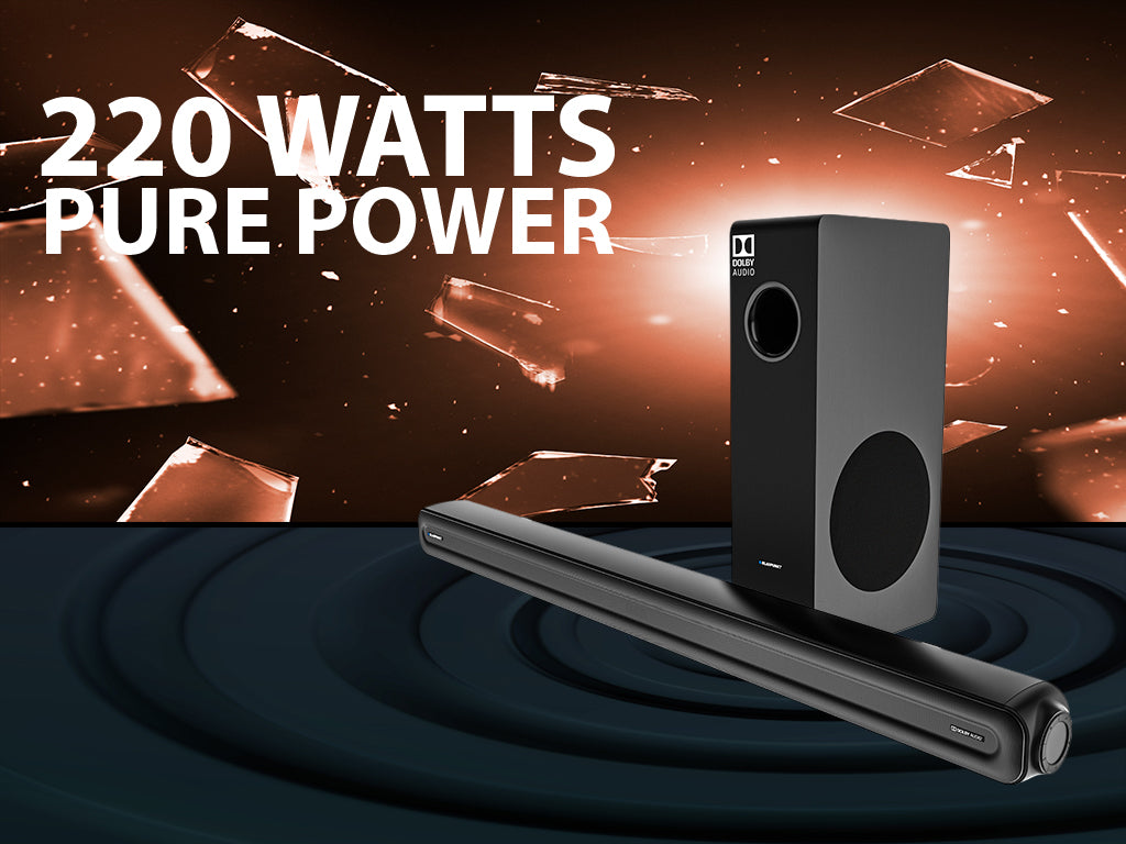 Blaupunkt Germany's SBW08 220W Dolby Soundbar